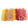 Hawaiian Leis Simulované hedvábné květiny Leis Dance Party maškarní šaty Garland 8 barev