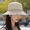 Sun Hat Women's Straw Hat Summer Beach Holiday Big Brim Sunhat