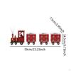 Small Train Christmas Tree Decoration Table Decor Statue Home Gifts Set Xmas