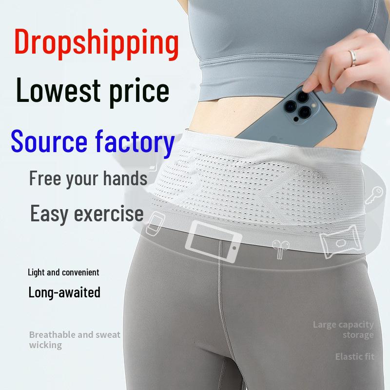 Ultralight Multifunctional Sports Waist Pack for Outdoor Fitness and Marathon