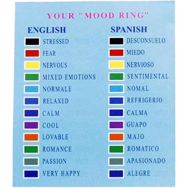 Authentic Adjustable Mood Ring,Magic Eyes - Pack of 3