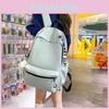 Nylon Girls Fashion Letter Backpack With Breathable Design For School Travel And