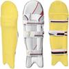 KNK Cricket Batting Pad Cover – Universal Fit for Youth & Adult | Colored Leg Guard Cover | Reusable, Dustproof & All Brand (Yellow)
