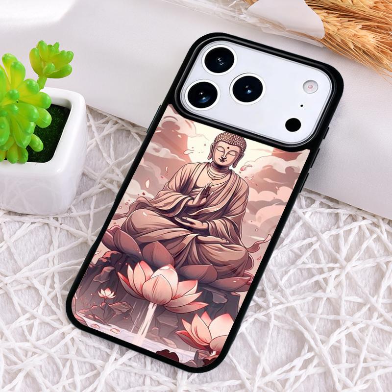 Lord Buddha soft Phone Case for iPhone 17 Air 16 15 11 12 14 13 Pro Max Shockproof Cover