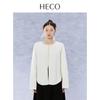 HECO Women's New Chinese Style Wool Blend Cardigan