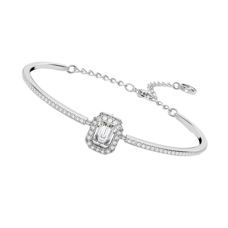 Swarovski Exquisite Octagon Cut Bracelet Women's Silver 5638494