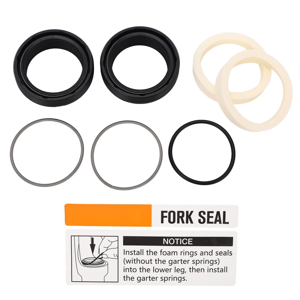 Bicycle Front Fork Oil Seal Kit for All 32mm Diameter Inner Tubes After 2016 Fine Engraving Process