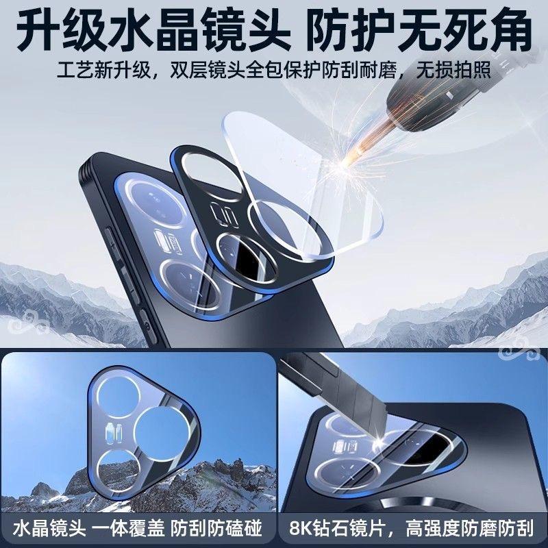 Cooling Case For Huawei Pura 70 Pro Pura80 80 Ultra MagSafe Magnetic Phone Back Cover Camera Protection Shell Shockproof Bumper