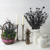 3PC Black Home Decorations Fake Plants Halloween Decor Artificial Leaves Atmosphere Multiple Options Available
