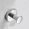 Black 304 Stainless Steel No-Drill Coat & Hat Hook for Bathroom or Entrance