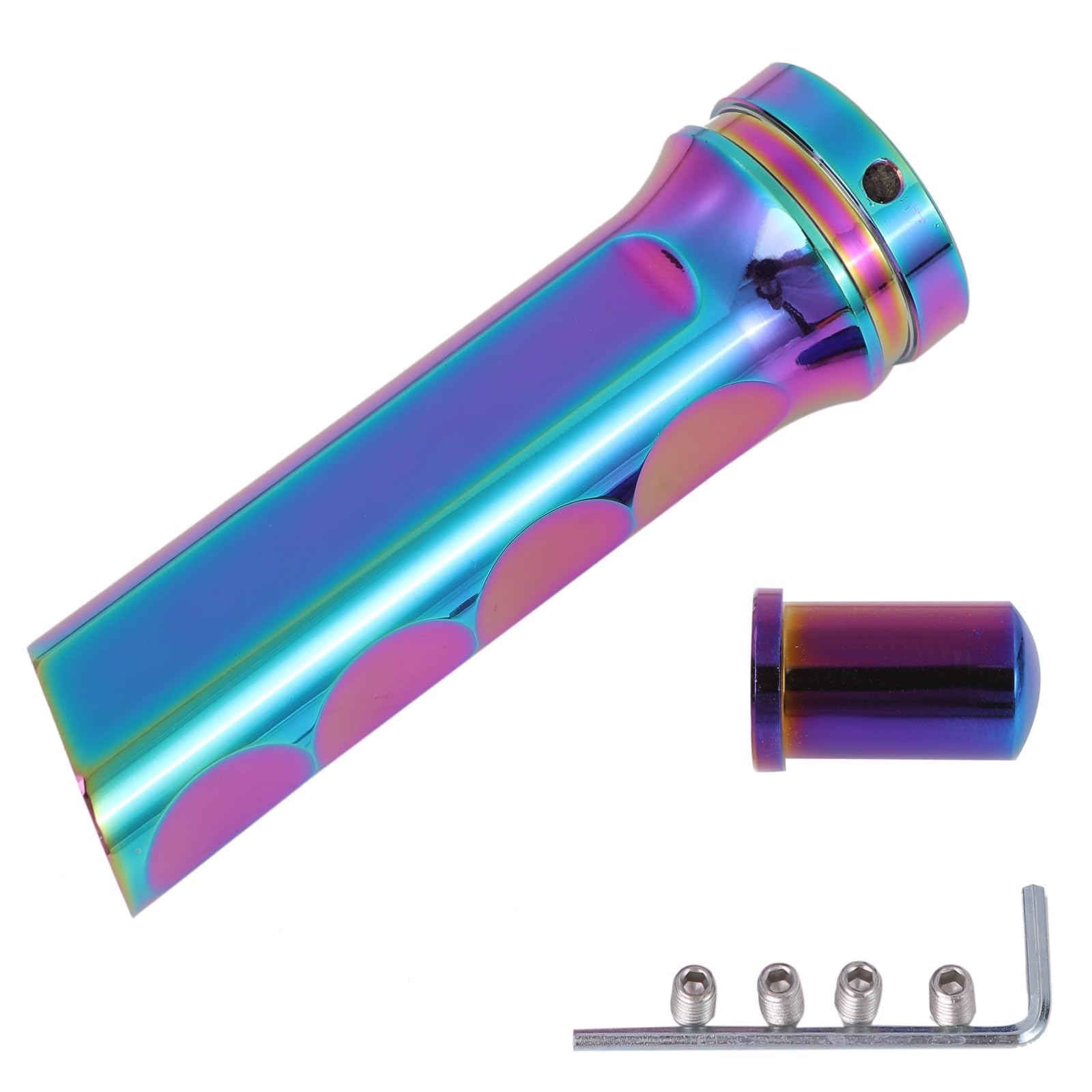 

Rubonarie Aluminum Alloy Hand Brake Cover, Non-Slip, Rainbow, Hand Brake (Rainbow)