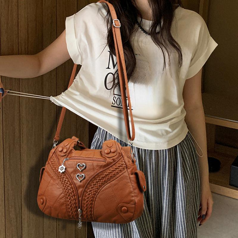 New 2025 Designer Luxury Bags For Women Ladies Handbags European And American Style One Shoulder Crossbody Bag Ladies Casual Shoulder Bag