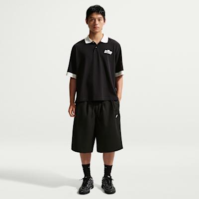 Nike Sportswear Club Casual Shorts Men s Black/White Straight Fit Pant S