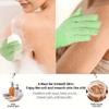 Five Fingers Bath Gloves Reversible Exfoliating Shower Body Scrub Gloves Cleansing Tools Bath Towel Bath Products Back Scrub