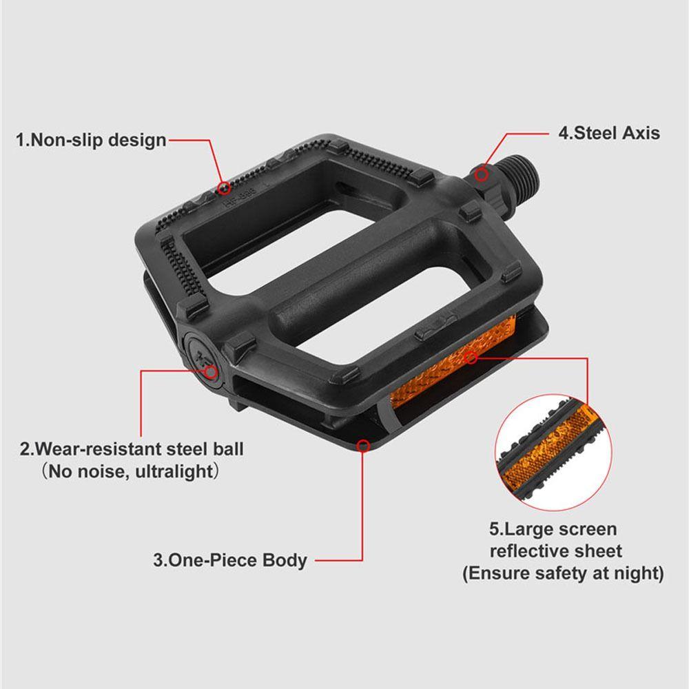 Accessories Ultralight Non-Slip Quick Release Bike Parts Wide Pedal Bicycle Pedals Bike Pedal