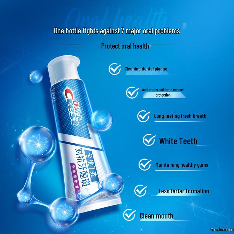 Crest All-in-One 7-Effect Deep Clean Toothpaste