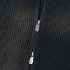 Nomanual Knit Zip Up   Spray Dyeing   Black