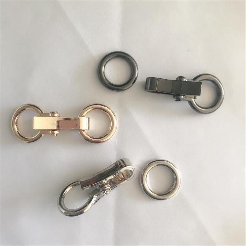 5 Pcs/Lot  Zinc Alloy Snap Fastener For Fur Coat Metal Buckle Buttons Decorative Buckle For Jacket Backpack Bag Clothing Sup.