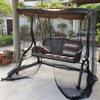 Breathable Patio Swing Mosquito Net Zipper Mosquito Barrier Cover Durable Swing Chair Cover