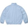 Supreme Spellout Embroidered Ripstop Track Jacket Light Blue