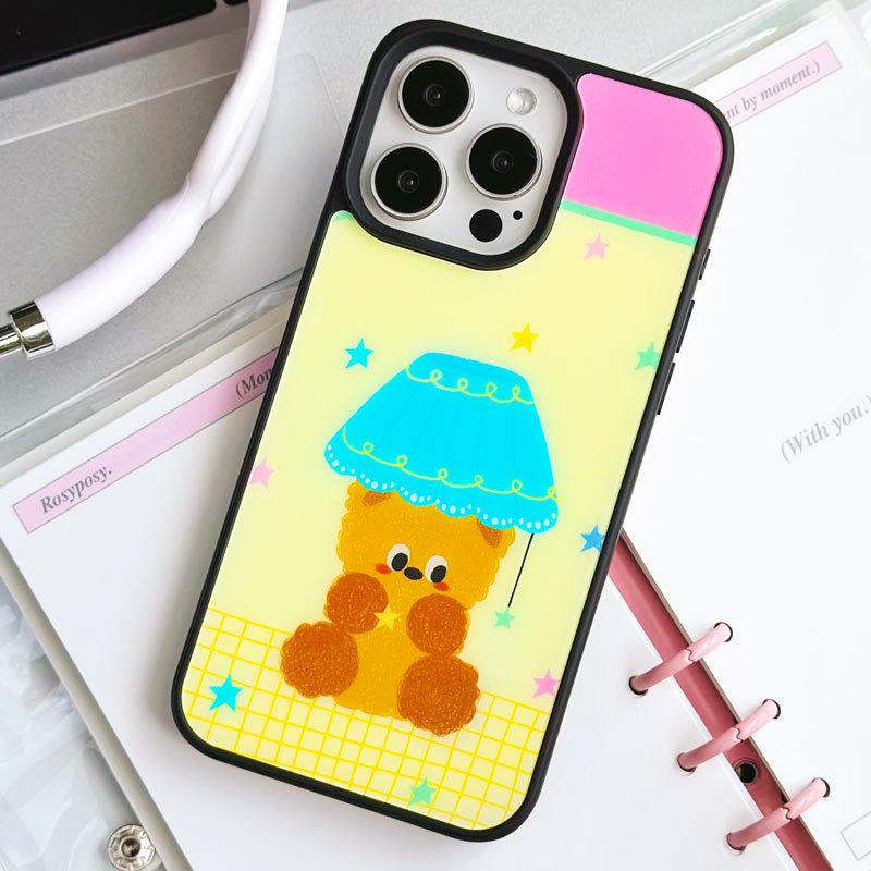Zhitai Frosted Black Frame Case for iPhone 12, 13, 14 Pro, 15 Pro Max