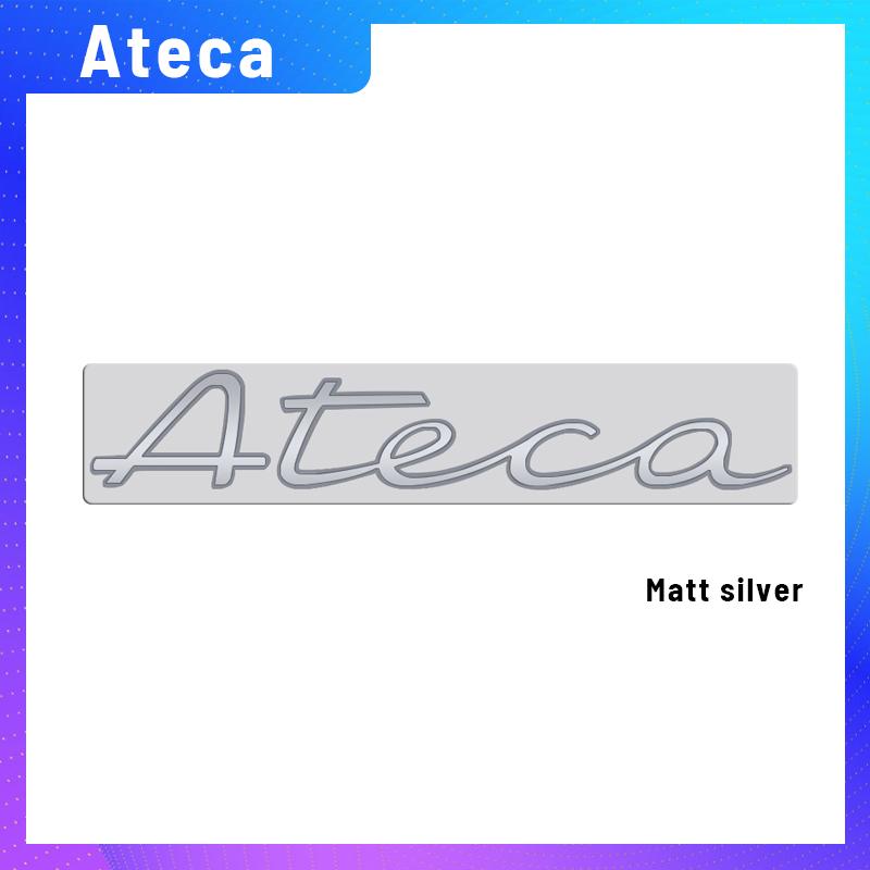 hbzh3 1PCS Metal For Seat Ateca Logo Emblem Car Rear Trunk Sticker Body Sign Badge Letter Decoration Styling