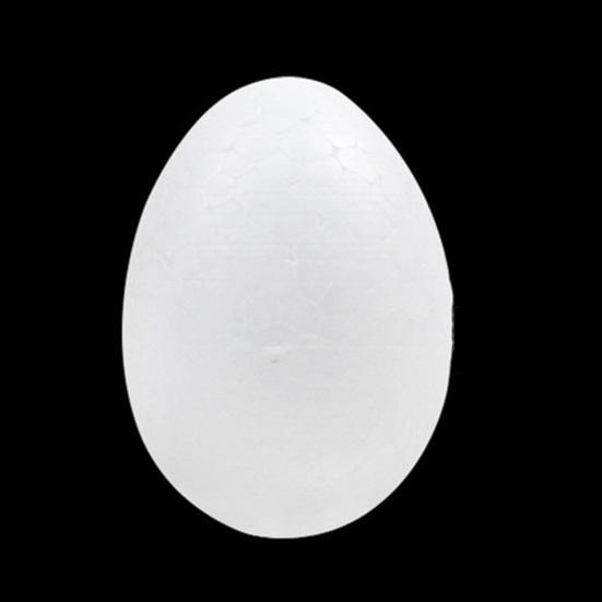 20Pcs/Bag Foam Egg Convenient Festival Decor Polystyrene DIY Easter Simulation Egg for Festival