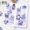 Island Letter PET Sticker Pack Fresh Fruit Dessert Journal Decoration Material for Scrapbook Craft Supply