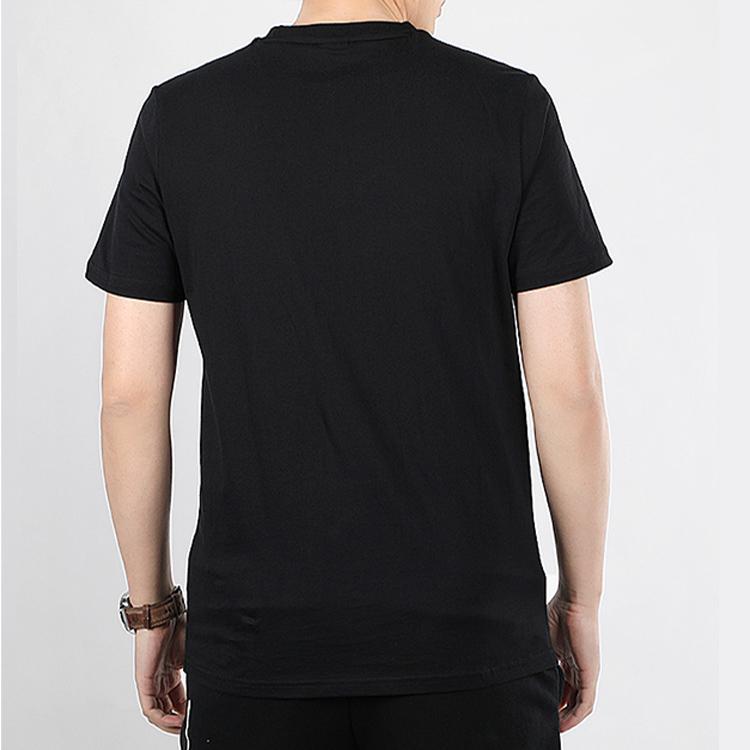 Puma Essential Logo Short Sleeve T-Shirt Men Tops Black 579405-51