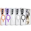 KEYSION Transparent Magnetic Case for MagSafe for Samsung Z Fold 7 6 5G Clear Shockproof Phone Back Cover for Galaxy Z Fold 6 7