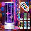 LED Fish Lamp Ambient Night Light Remote Control 17 Color Changing Decorative Lights Fish Tank Kids Gift For Bedroom Desktop