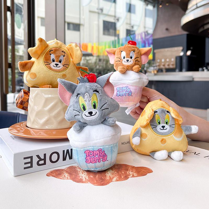 And Jerry Tom Plush Keychain With Star Moon Design For Gift Collection And
