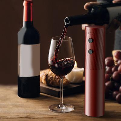 Electric Wine Opener Automatic Wine Bottle Corkscrew Opener Rechargeable One-click Button Wine Stoppers Remover for Wine Lovers