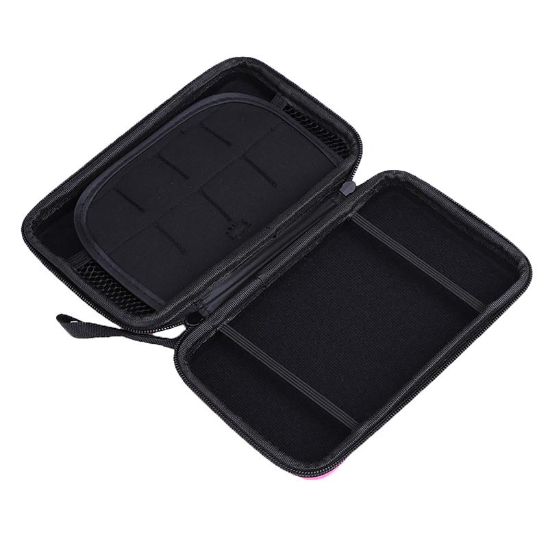 1Pc For New 3Ds Xl 3Ds Ll Eva Skin Carry Hard Case Bag Pouch For Nintendo 3Ds Xl Ll With Strap All Around Protective Case