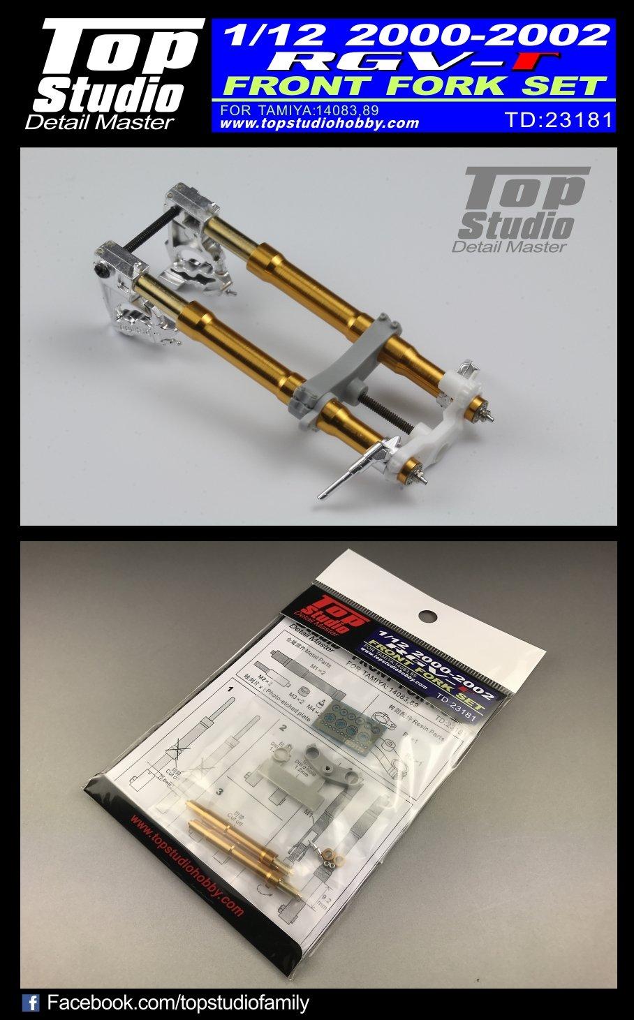 

Комплект передней вилки Top Studio Suzuki XR89 TD23181 1/12 2000-2002 RGV-r