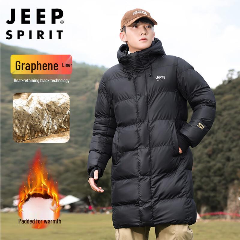 JEEP SPIRIT Men s Graphene Padded Winter Jacket L