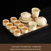 High-End Yi Pan Huang Ru Ceramic Kung Fu Tea Set for Home & Office