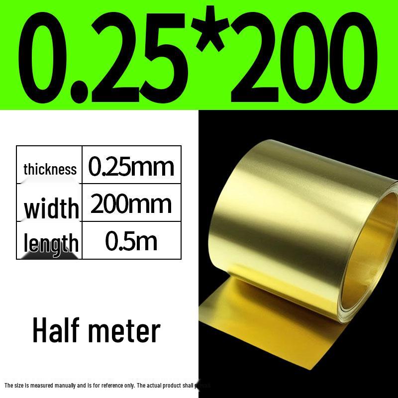 Brass & Copper Materials: Brass Strip, Sheet, Plate, Foil; Copper Strip; Thin Brass Sheet (0.01-1.0mm)