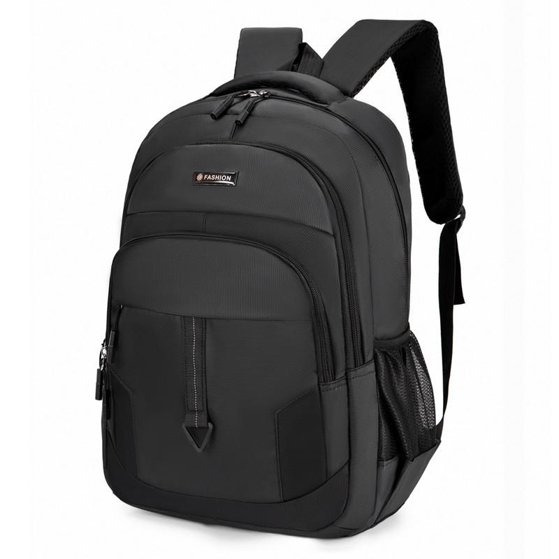 

Travel Backpack For Teens With Oxford Cloth Large Capacity And Breathable Design For Casual Trips чёрный