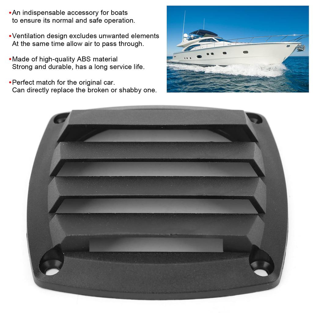 T Opiky Marine Air Vent Louver, Ventilation Design Replacement Boat Yacht Air Vent Louver