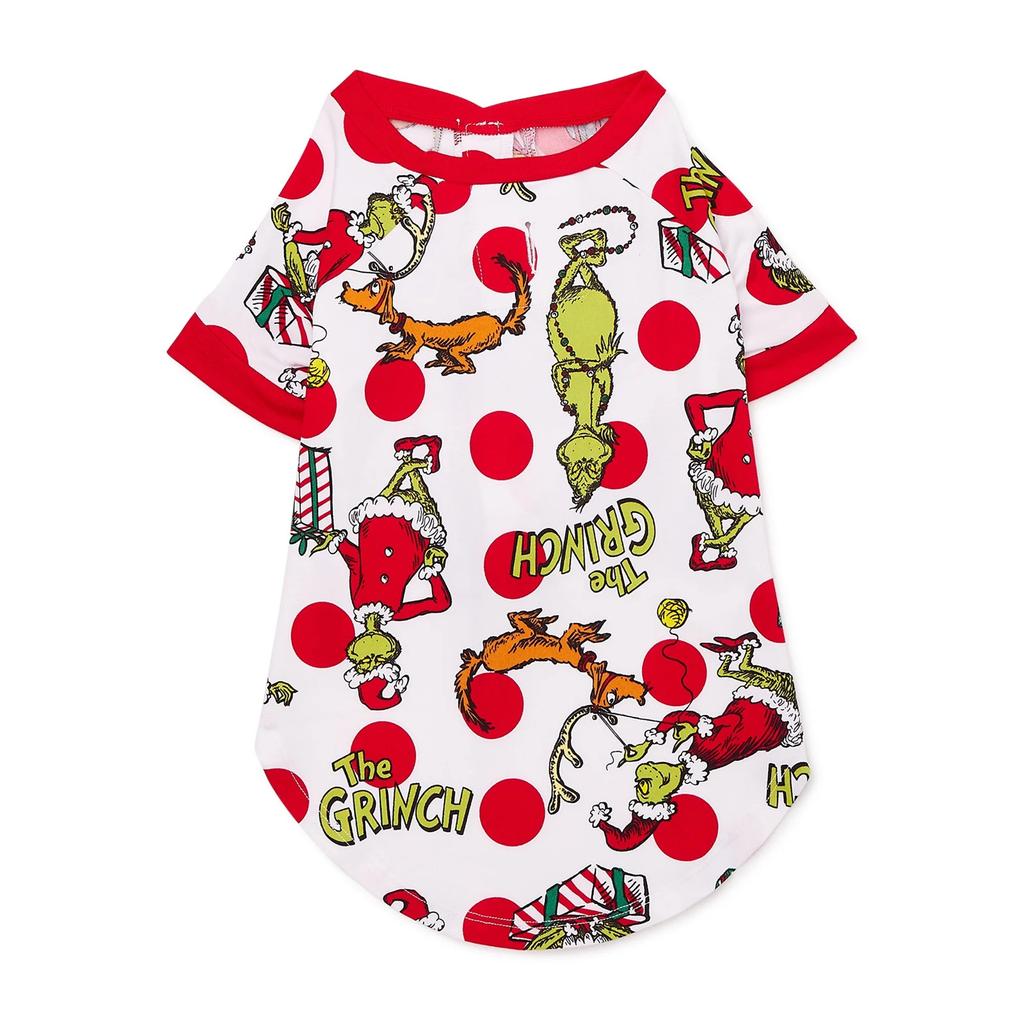 Christmas Print Cute Family Set Pajamas, Home Clothes, Family Set Long Sleeve Top Pants Set