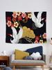 Crane Tapestry Wall Hanging Tapestry Art Deco Blanket Curtain Hanging At Home Bedroom Living Room Decor