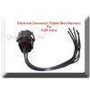 Electrical Connector (Pigtail Wire Harness For EGR Valve Fits: Chevrolet &amp; GMC