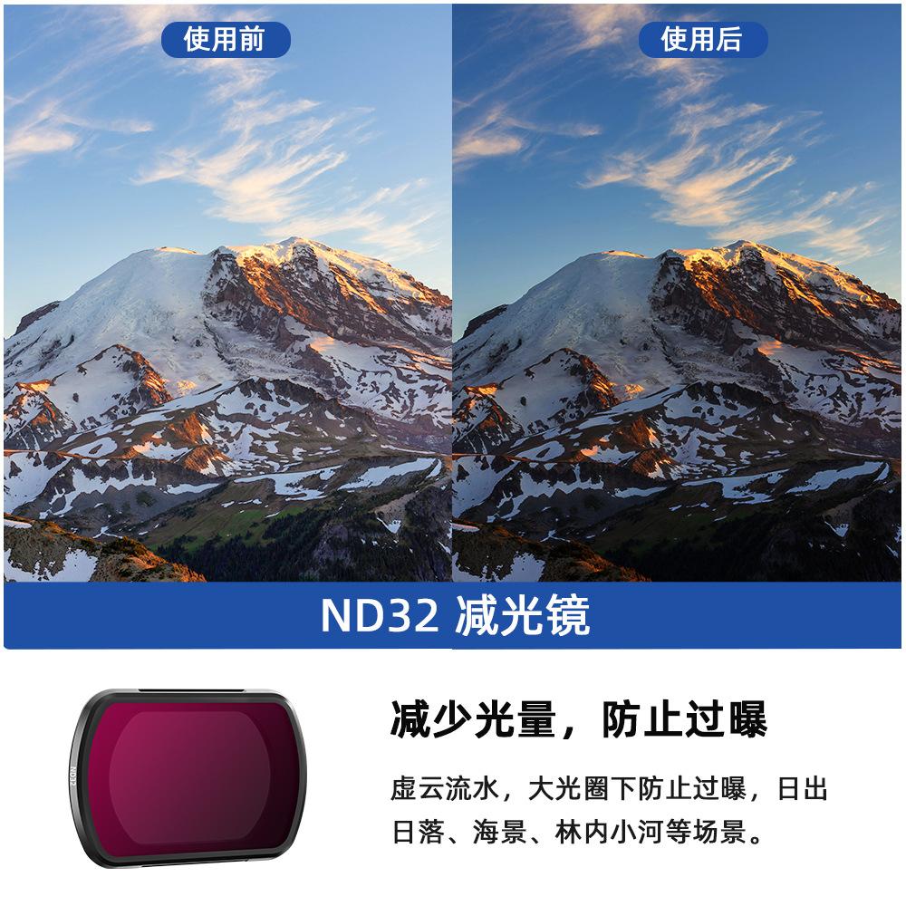 2025 für DJI OSMO POCKET 3 Filter UV-Schutzlinse ND-Dimmung CPL-Polarisator Zubehör