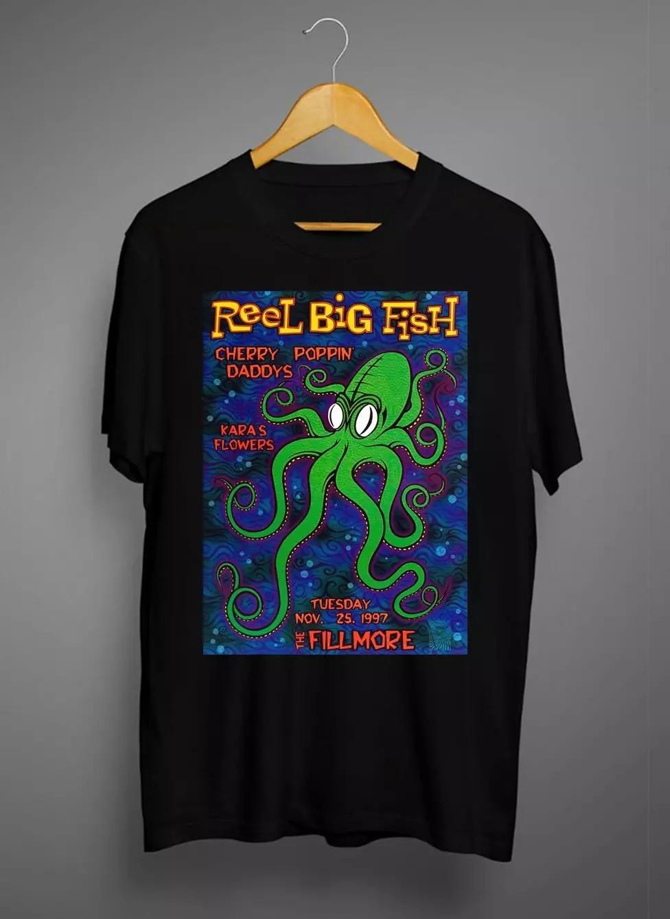Reel Big Fish Band Tour poster Unisex T-Shirt All Size RS187 XXXXL