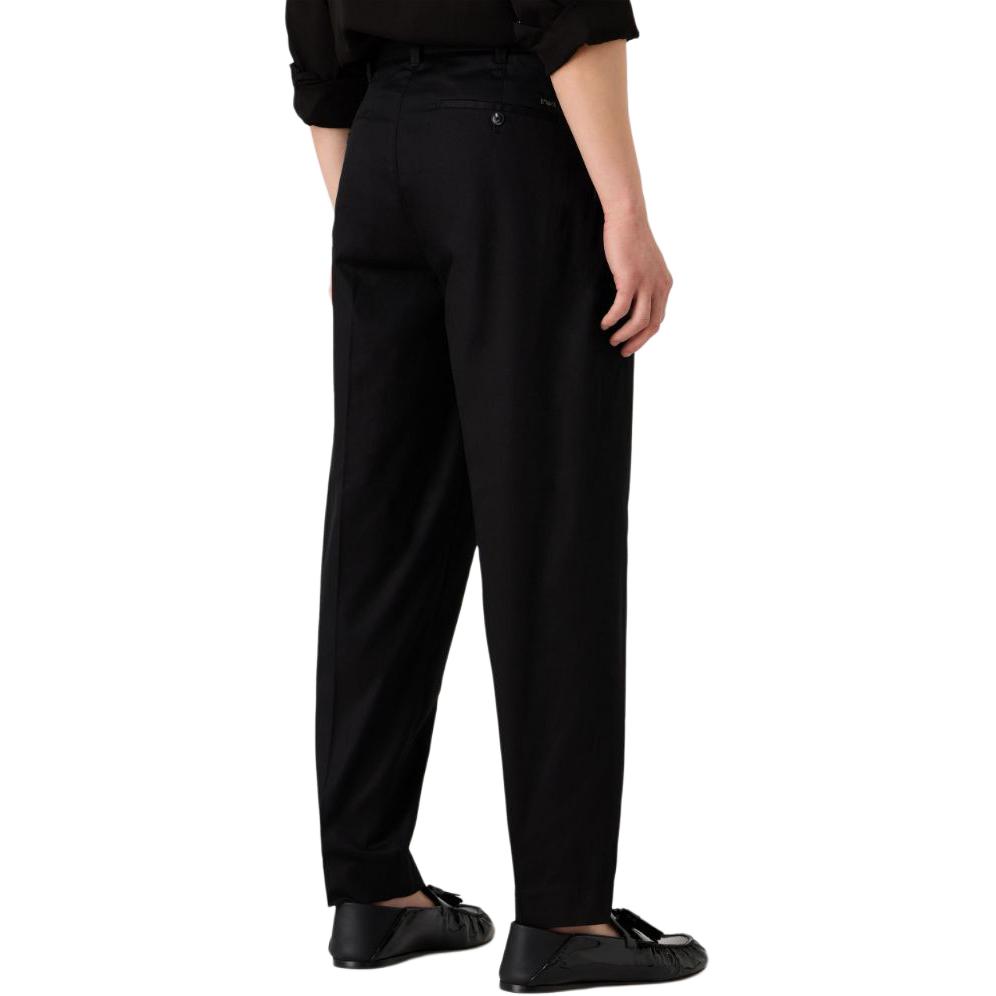 Emporio Armani Logo Plaque Tapered Leg Trousers 3D1PE1-1NQTZ-0999