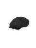 Poejidam Corsage Flat Cap In Black