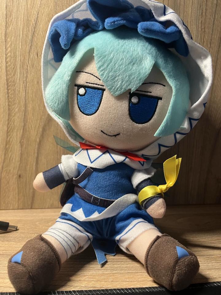 20cm Touhou Project Fumo Plush Toy Watatsuki Toyohime  Patchouli Sitting Stuffed Doll Anime Game Figure Cute Gift for Fans