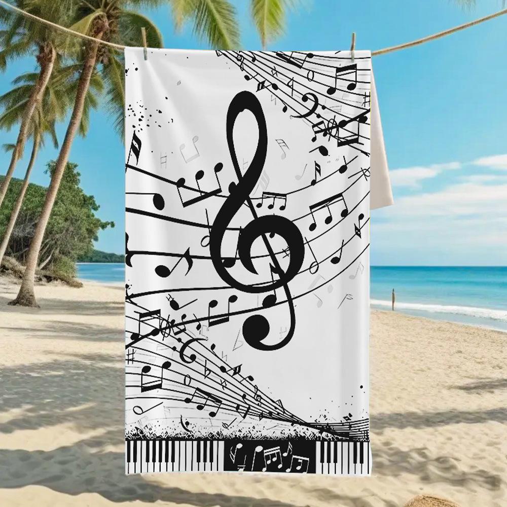 2026 Mermaid Tail Beach Towel Printed Towel Seaside Vacation Absorbent Beach Towel