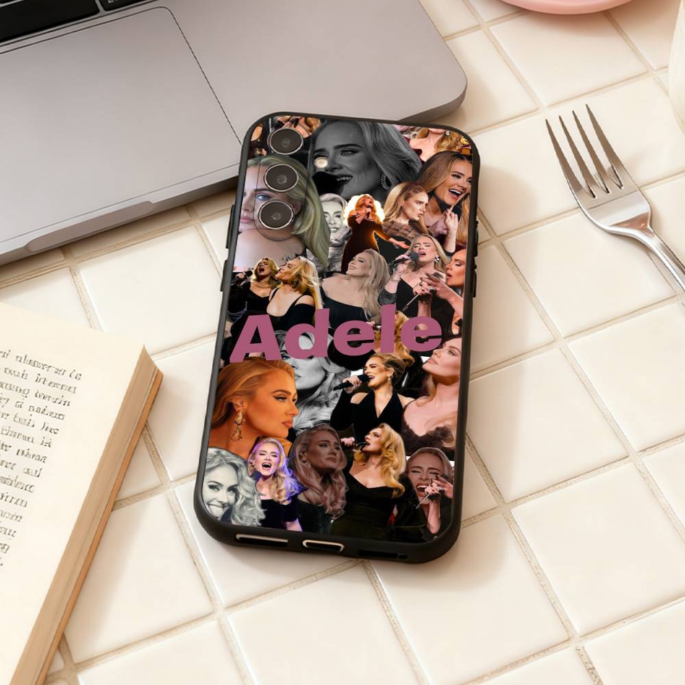 Singer A-Adele phone Case For Samsung Galaxy A73,A72,A71,A70,A53,A52,A51,Others Soft Black Shell